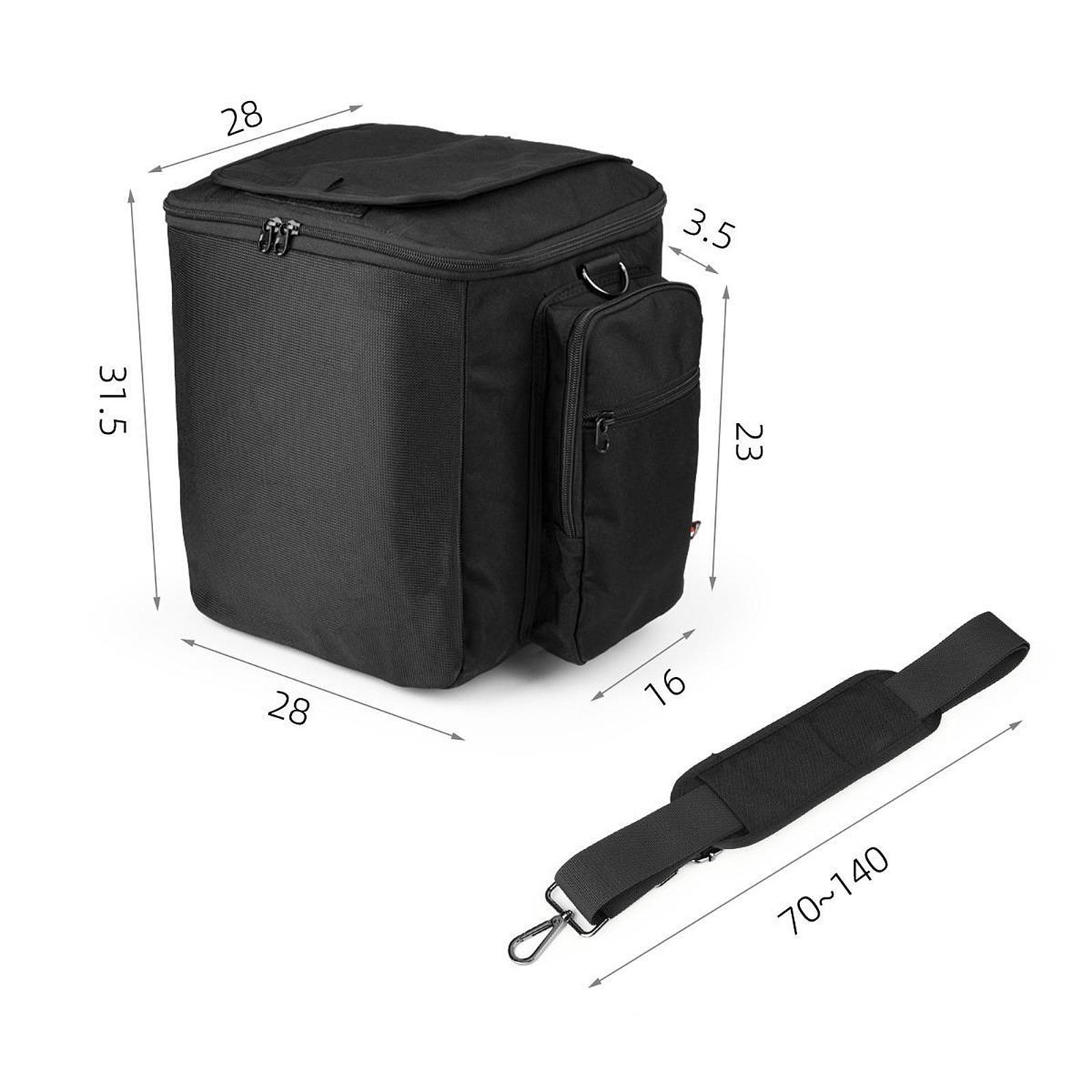 Speaker Bag Carrying Bag Lightweight Portable with Pocket Speaker Carry Case