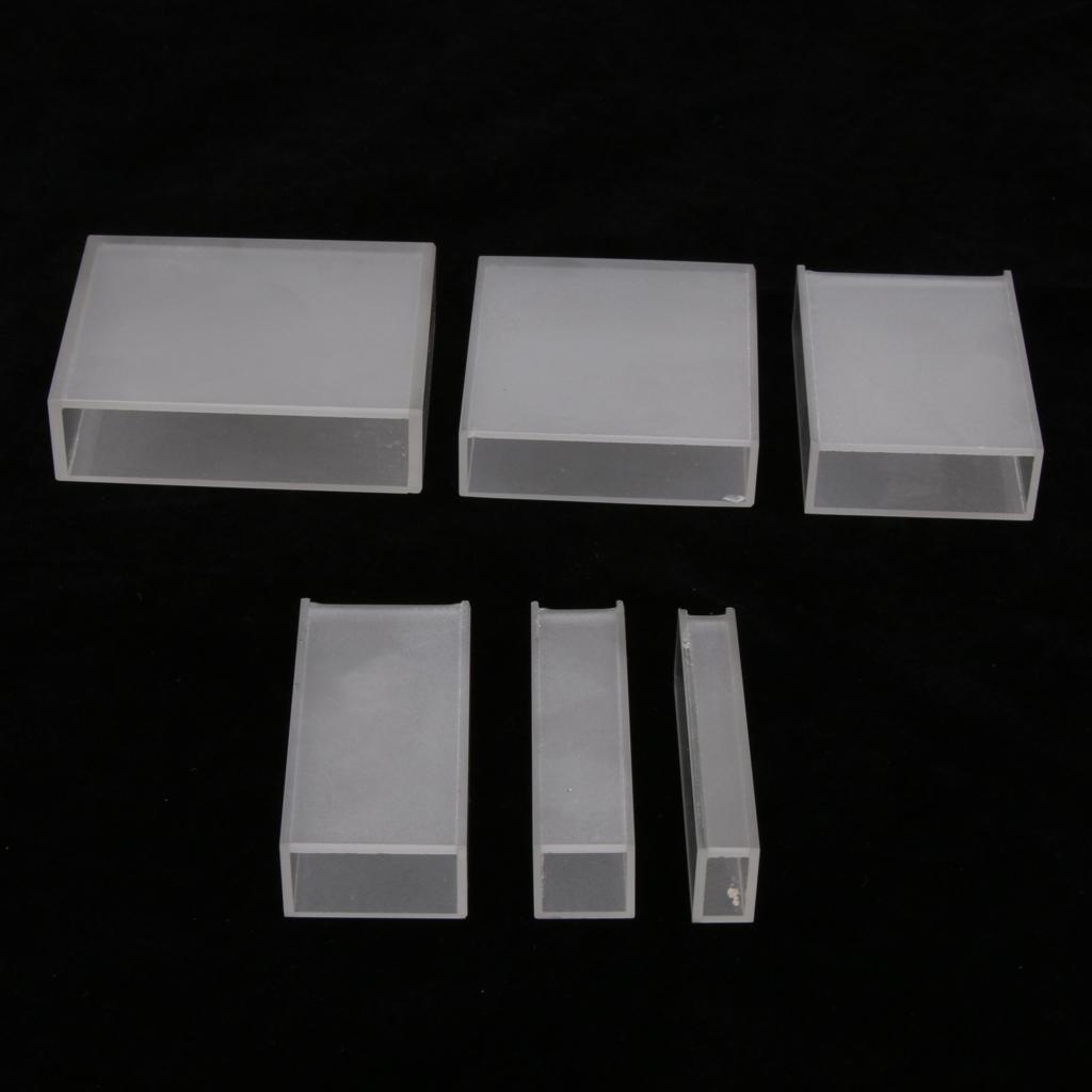 Glass Cuvettes Spectrometer Cell Cuvette Laboratory Glassware 5mm 50mm eBay