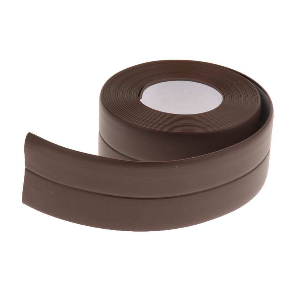Brown Kitchen Waterproof Mold Proof Seam Sealing Tape Wall Tub Caulk Strip 