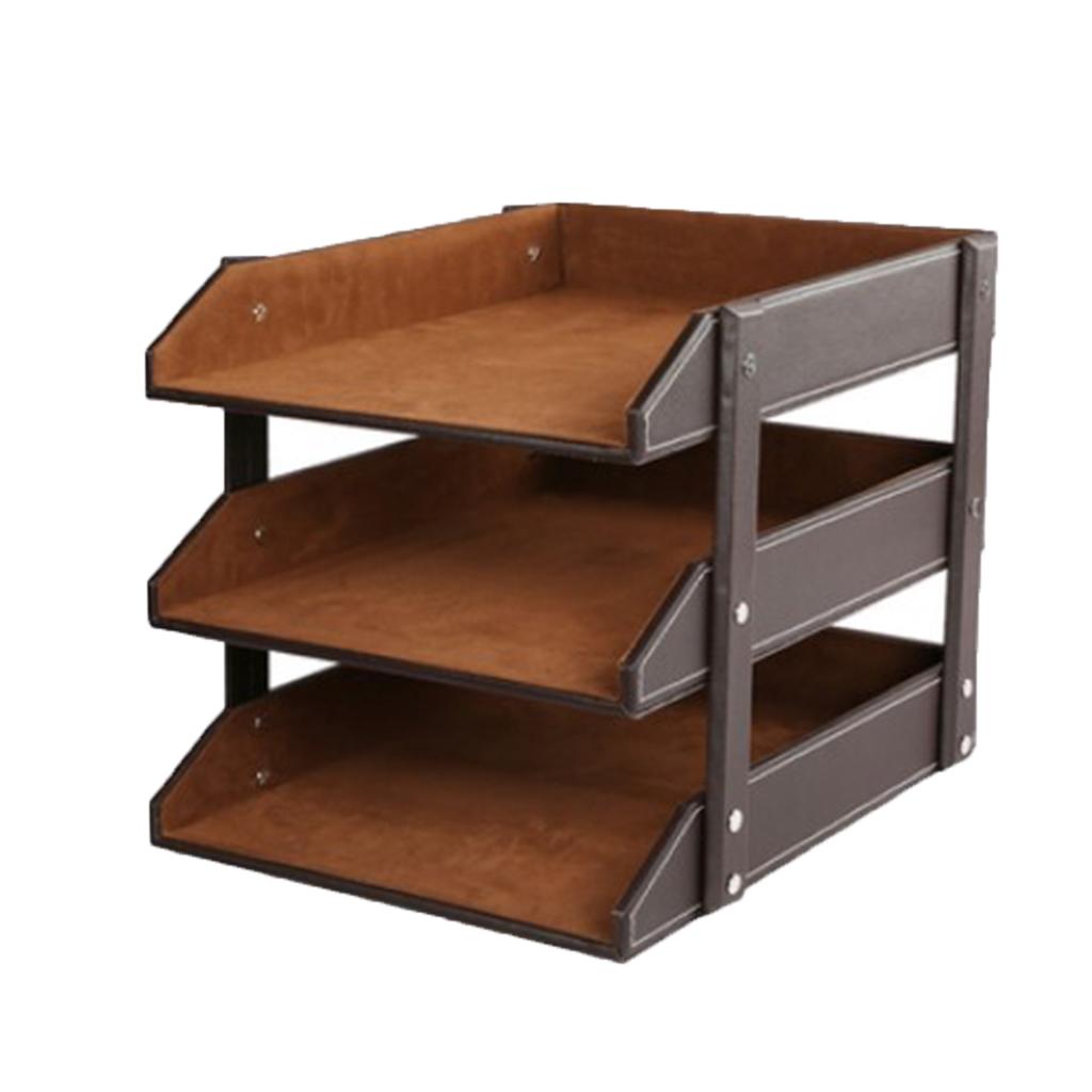 Desk File Storage for Office Supplies  File shelf