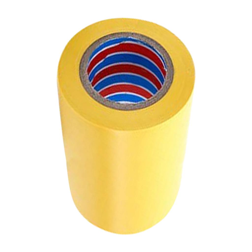 High Viscosity Flame Retardant PVC Electrical Tapes 10cm_Yellow