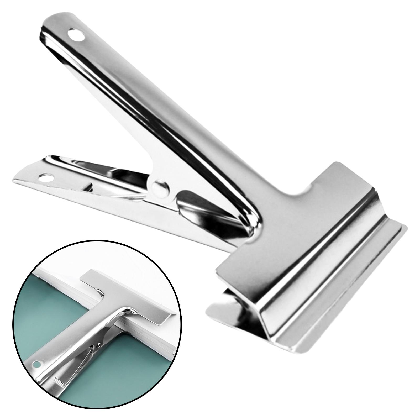 Large Duckbill Clip Strong Iron Powerful for Home Supplies  Curved Straight