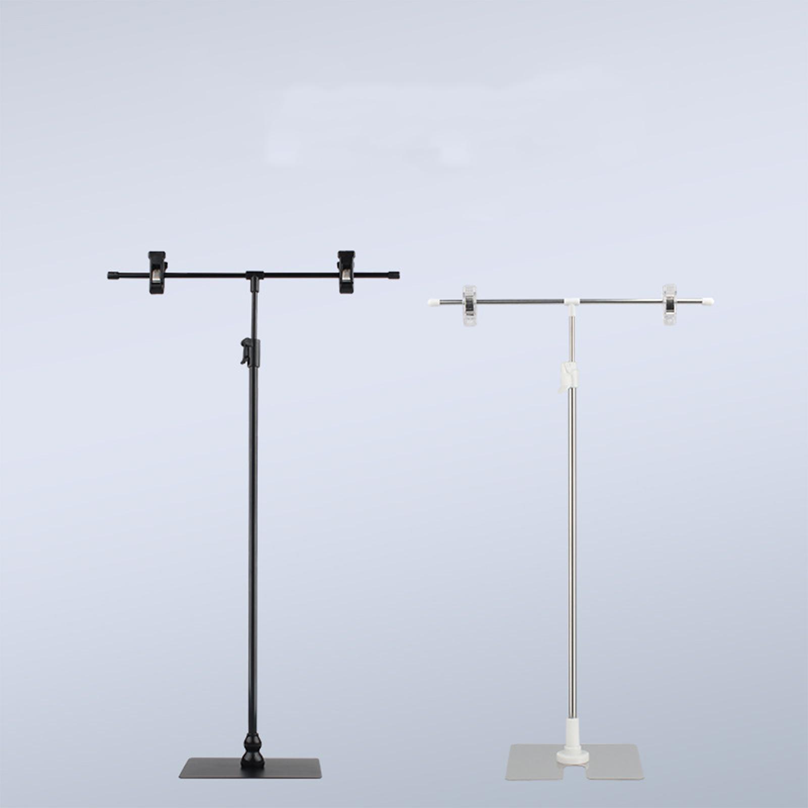 Table Poster Stand Menu Holder T Shaped Newspaper Bracket for Commercial