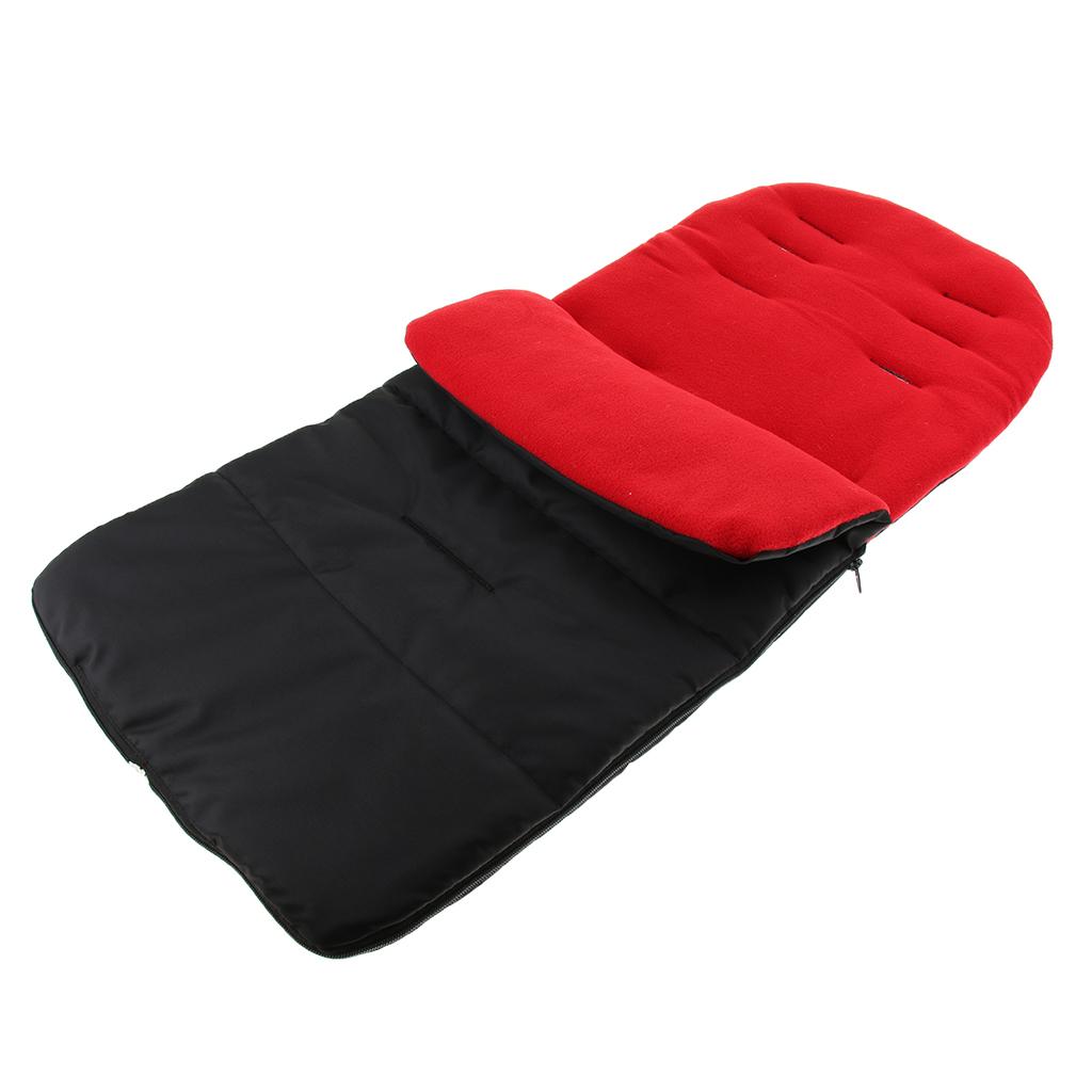 Multi-Purpose Baby Stroller Sleeping Bag Warm Swaddle Blanket Footmuff Red