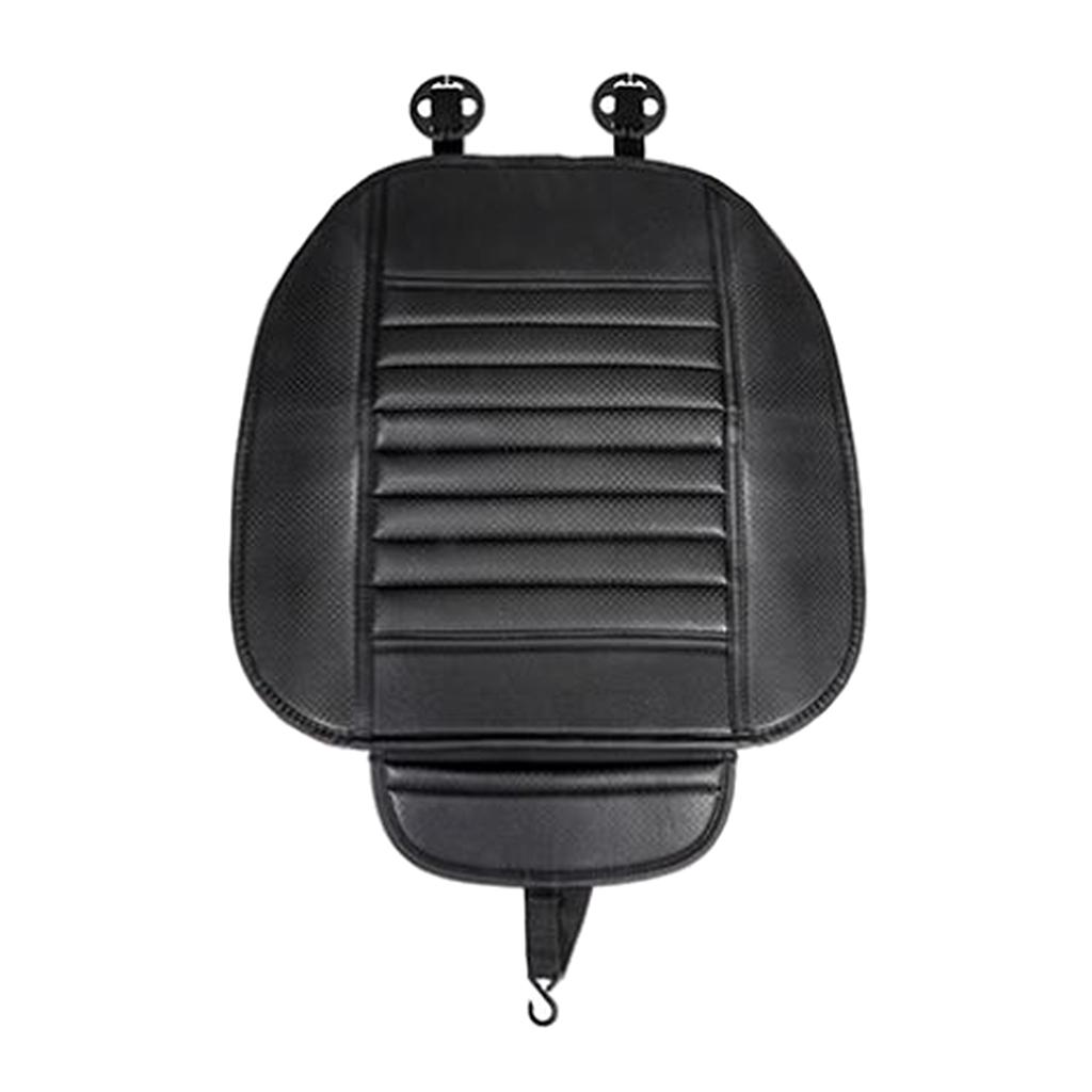 Luxury Leather Car Front Seat Chair Cushion Cover Full Surround Car Styling