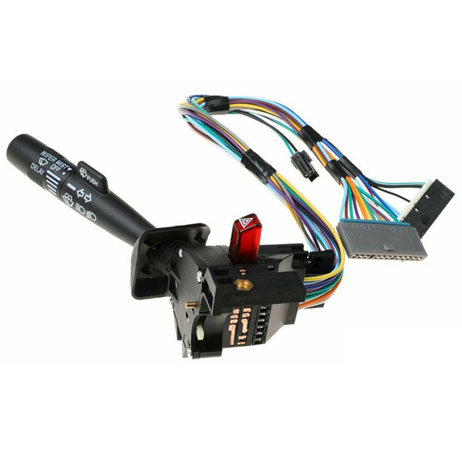 Turn Signal Windshield Wiper Lever Blinker Switch Fit for Chevrolet K2500