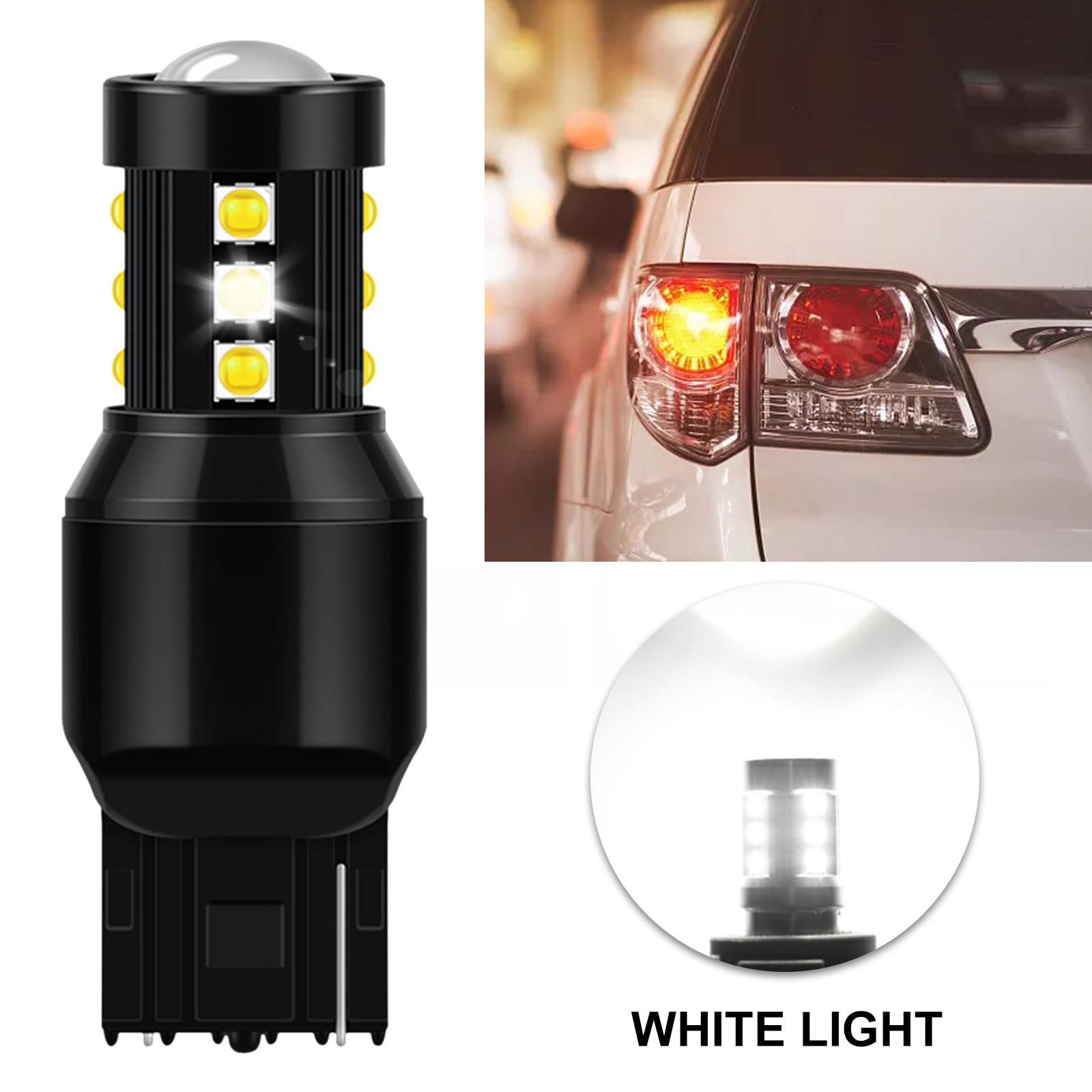 Auto LED Bulb Reverse Light Super Bright Side Marker car White T20 7440