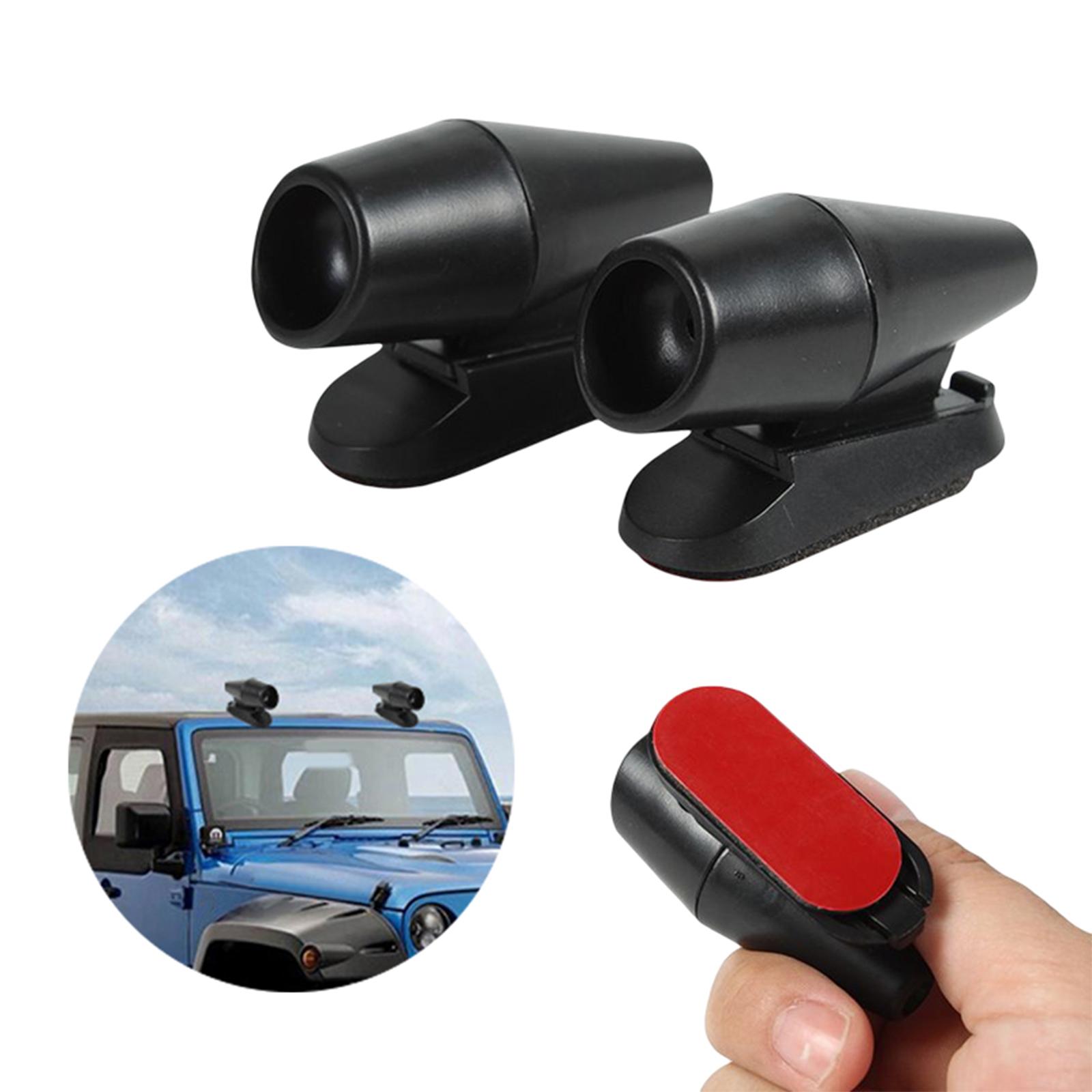 2Pcs Deer Whistles Ultrasonic Avoids Collisions for Vehicles Trucks Car