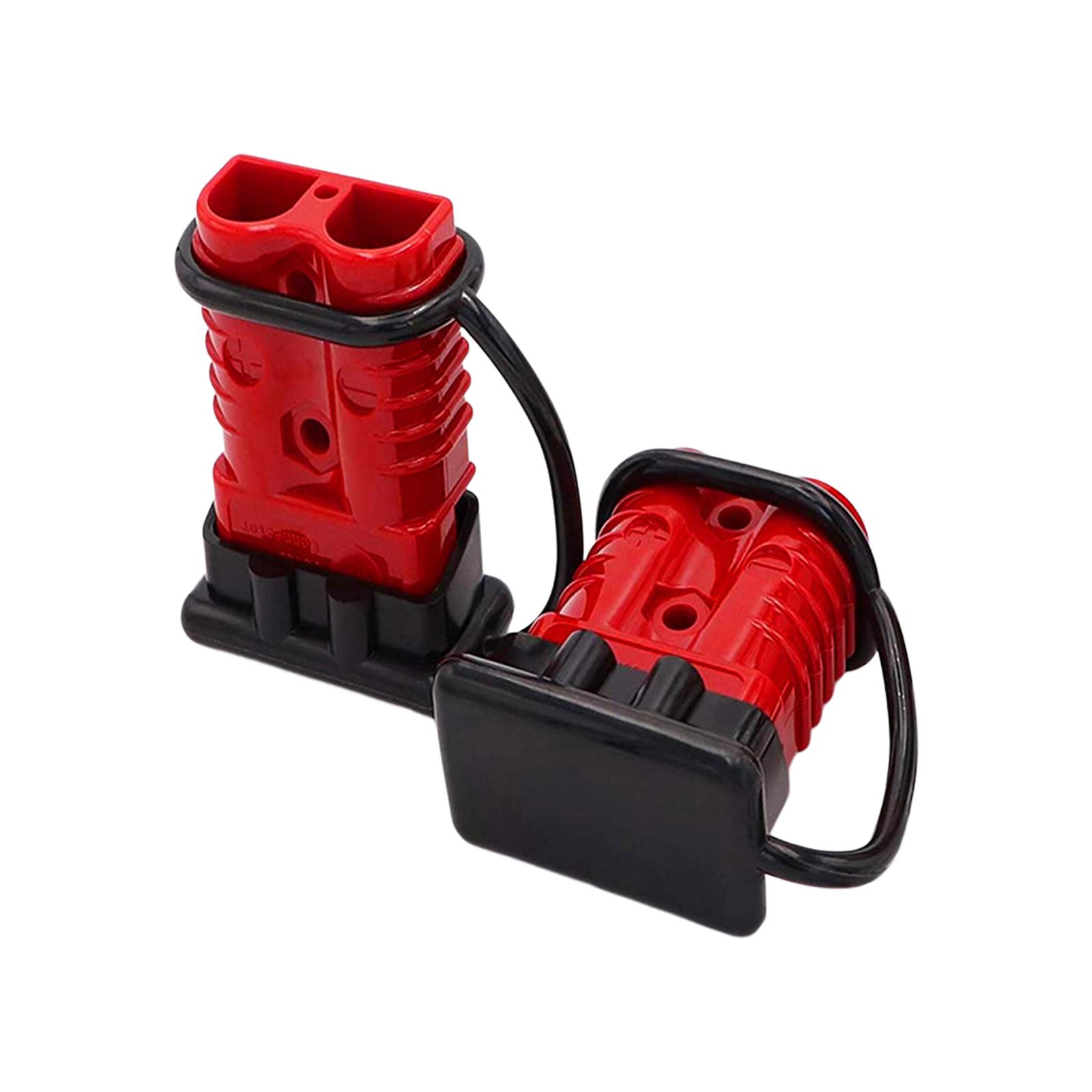 Battery Quick Connect Disconnect for Car Bike ATV Winches Lifts Motors Red