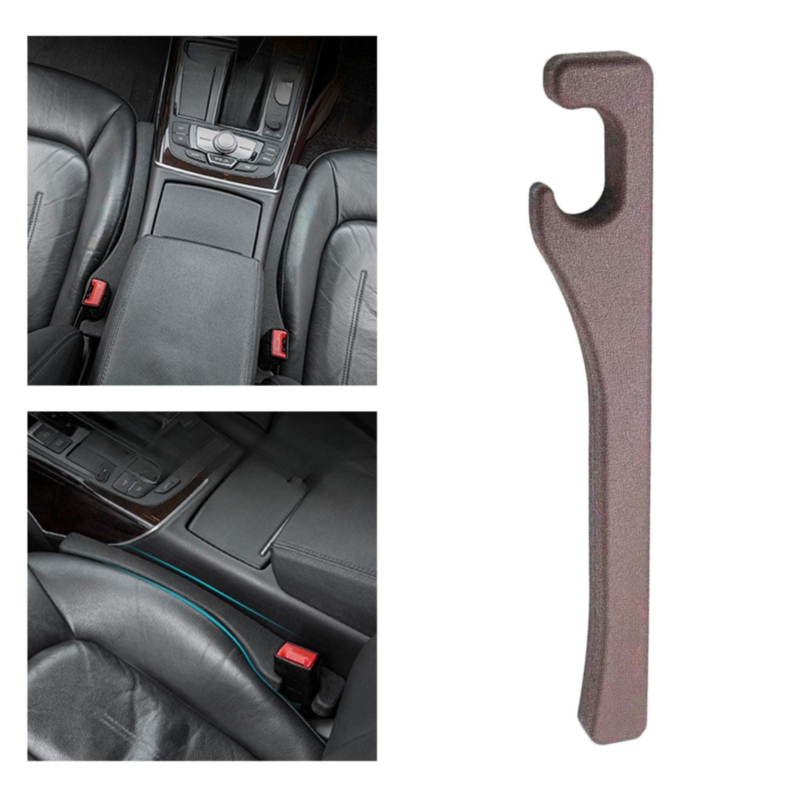 Car Seat Gap Filler Keep Phones Keys Wallet from Falling Interior Essentials brown
