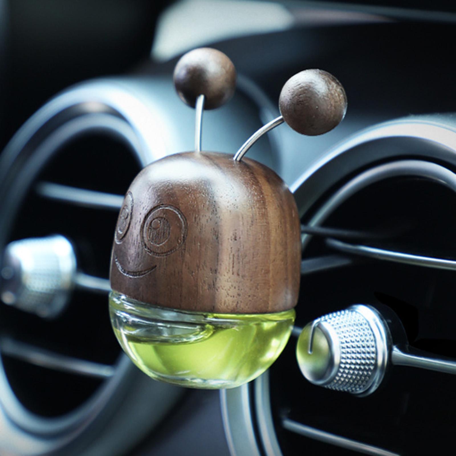 Car Air Diffuser Vent Clip Reusable Refillable Essential Oil Diffuser Bottle