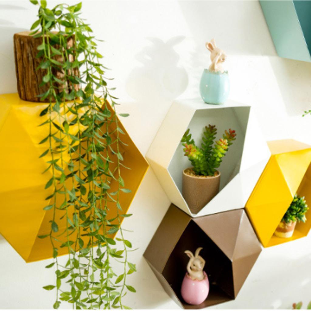 Home Office Wall Hanging Green Plant Planter Pot Flower Holder Hanging