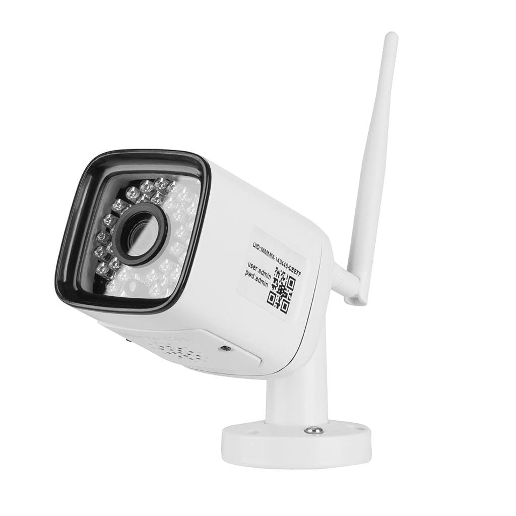 Wireless Camera Wifi 1080P Security Camera Indoor Outdoor Night Vision White