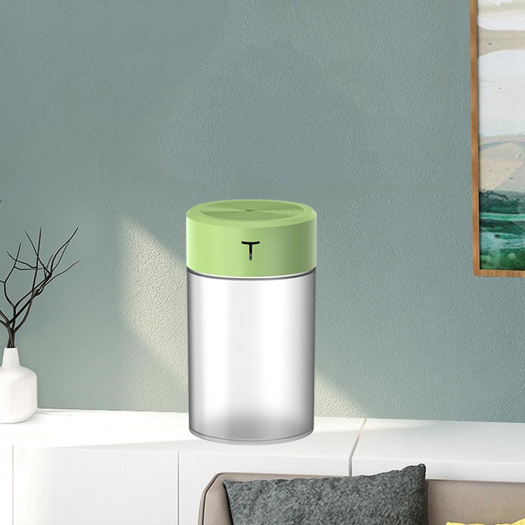 Personal Cool Mist Humidifier Low Noise Mist Diffuser Air Purifier Green