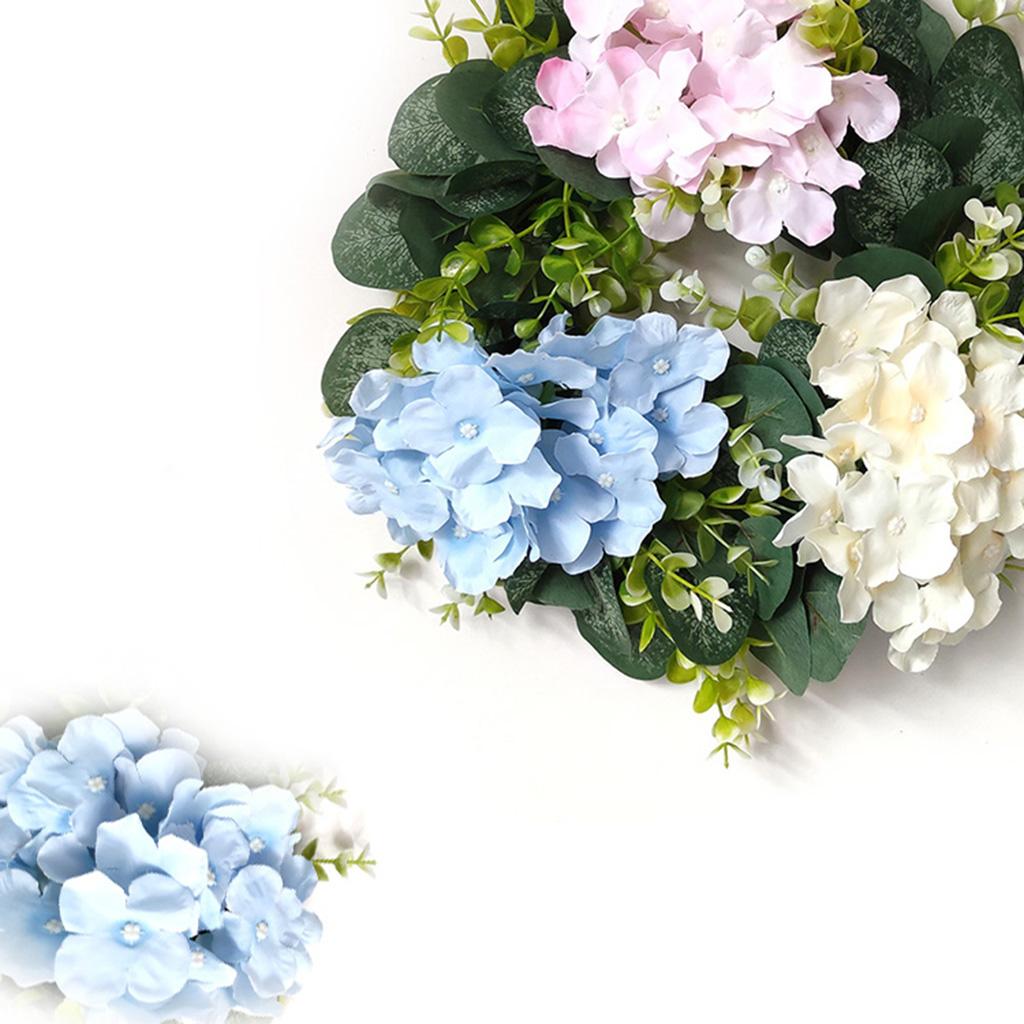 Floral Wreath Round Peony Spring Summer Garlands for Fireplace Porch F