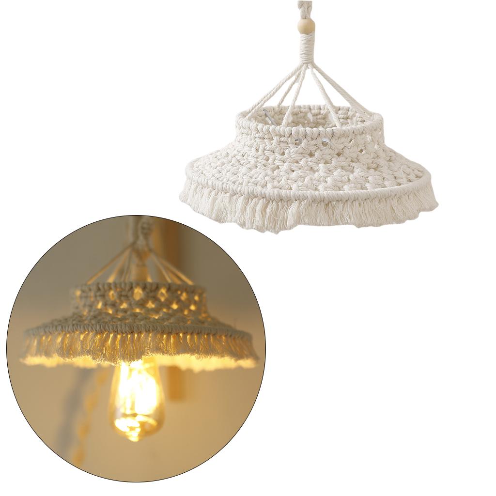 Lamp Shade Boho Creative Ceiling Pendant Nursery Decors Soft Art Decor