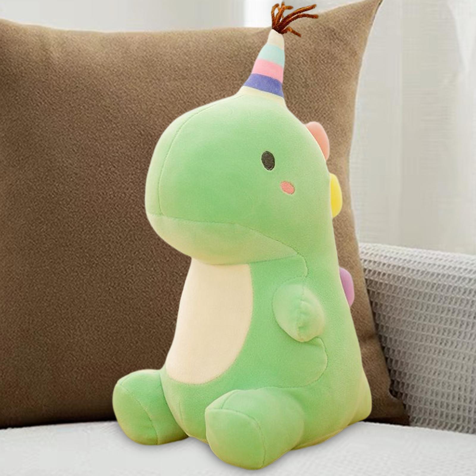 Cute Dinosaur Plush Toy Home Decor Stuffed Doll Birthday Gift Children green