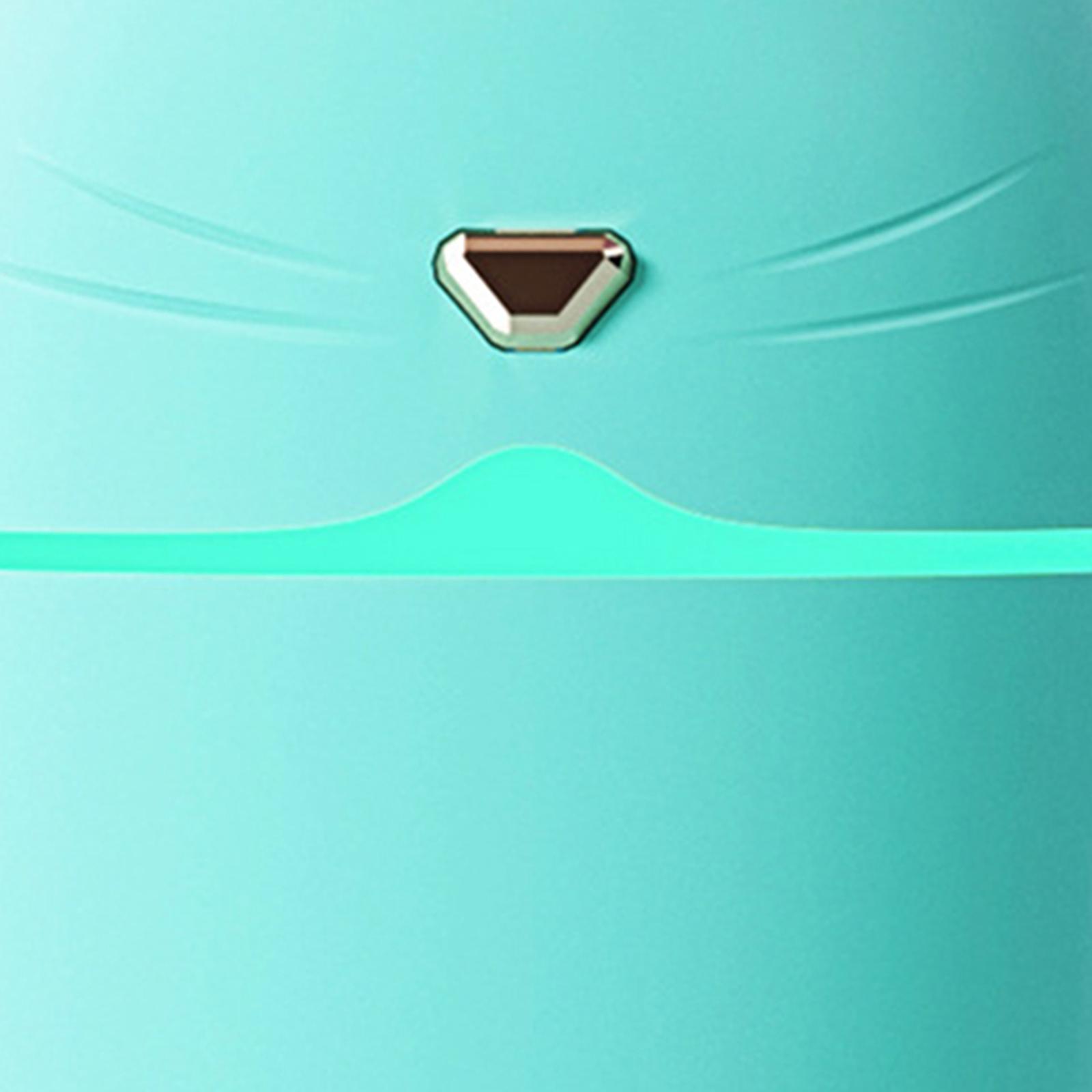 2x260ml Cat Ear Design Mini Humidifier Essential Oil Diffuser Green