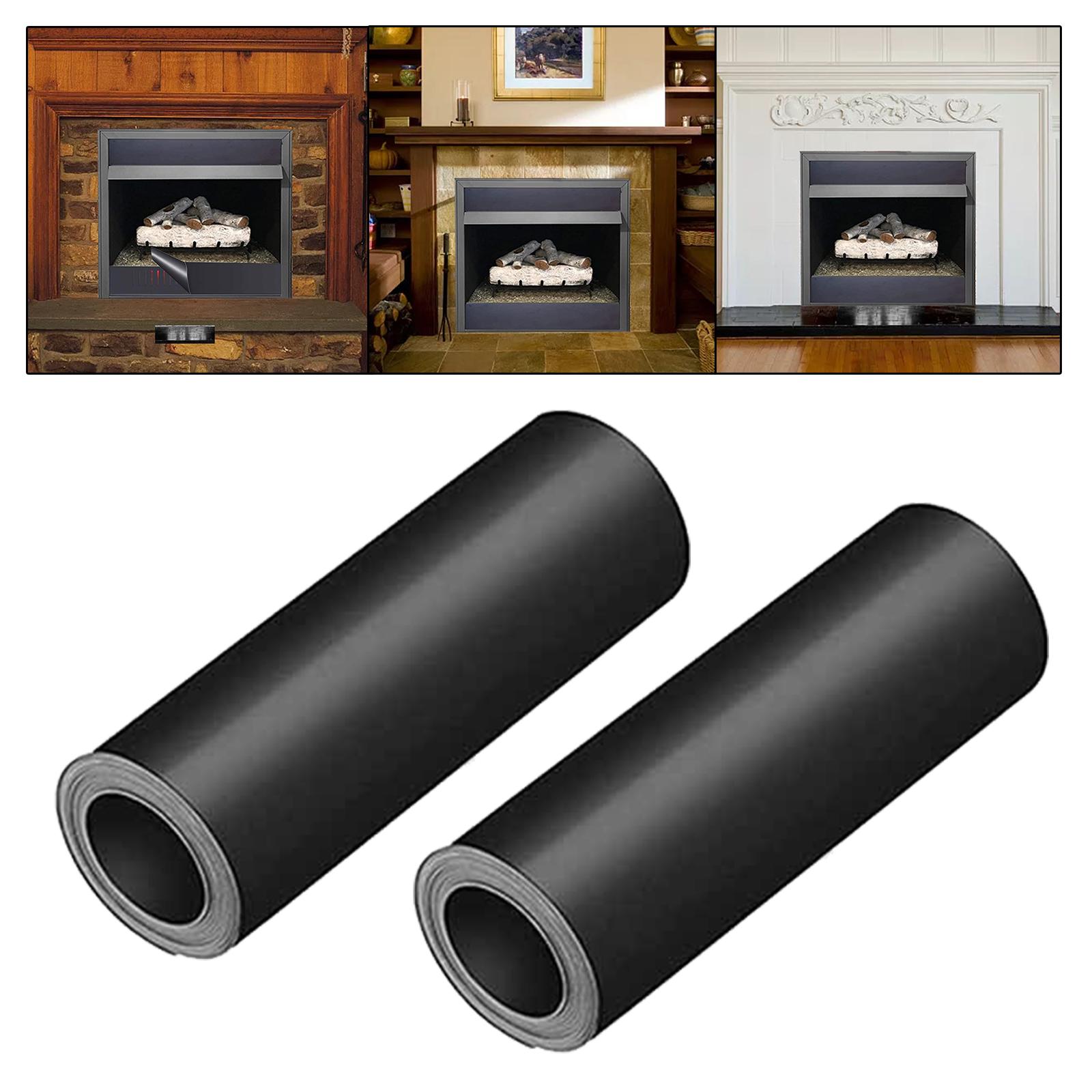 Magnetic Fireplace Draft Stopper Fireplace Cover block Cold 91.44x10.16cm 