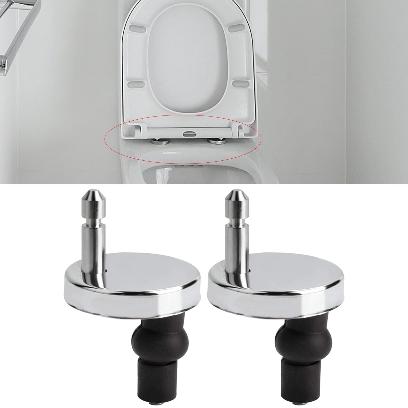 Toilet Seat Hinge Fixings Heavy Duty Hinges Fittings for Replacement Parts