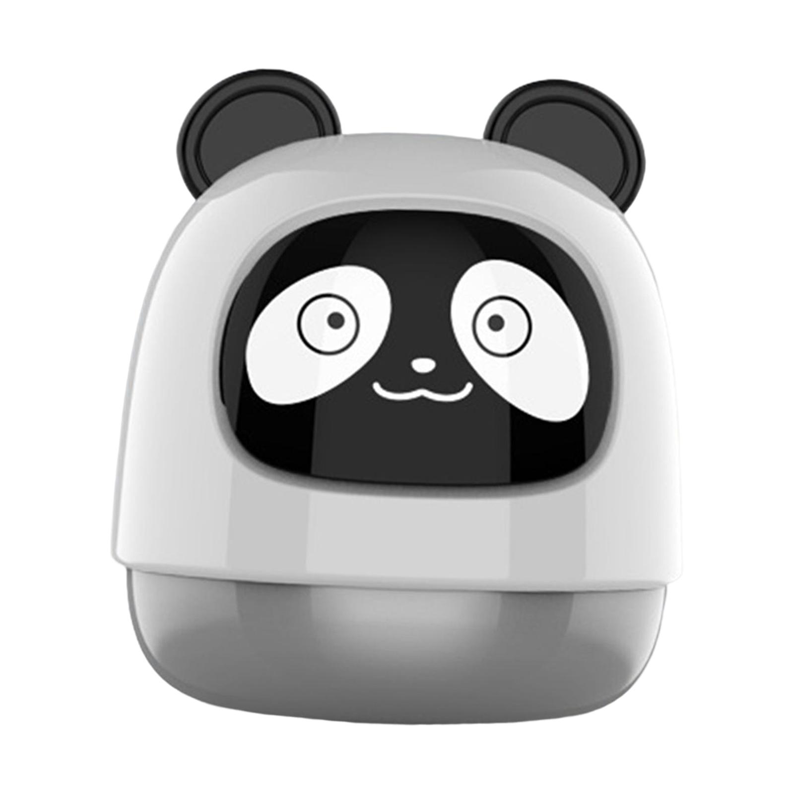 Car Air Freshener Solid Fragrance for Auto Interior Accessory Cars Office Panda Gray
