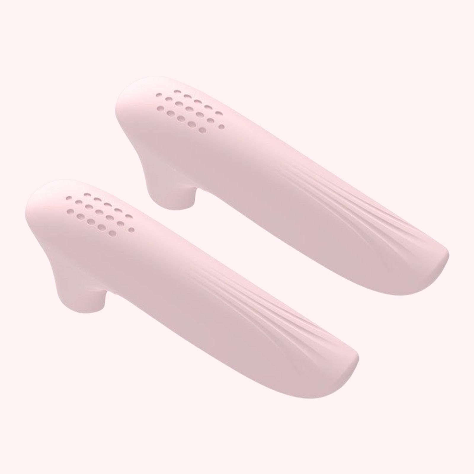 Pack of 2 Silicone Door Handle Cover Food Grade Silicone Door Handle Sleeve Pink