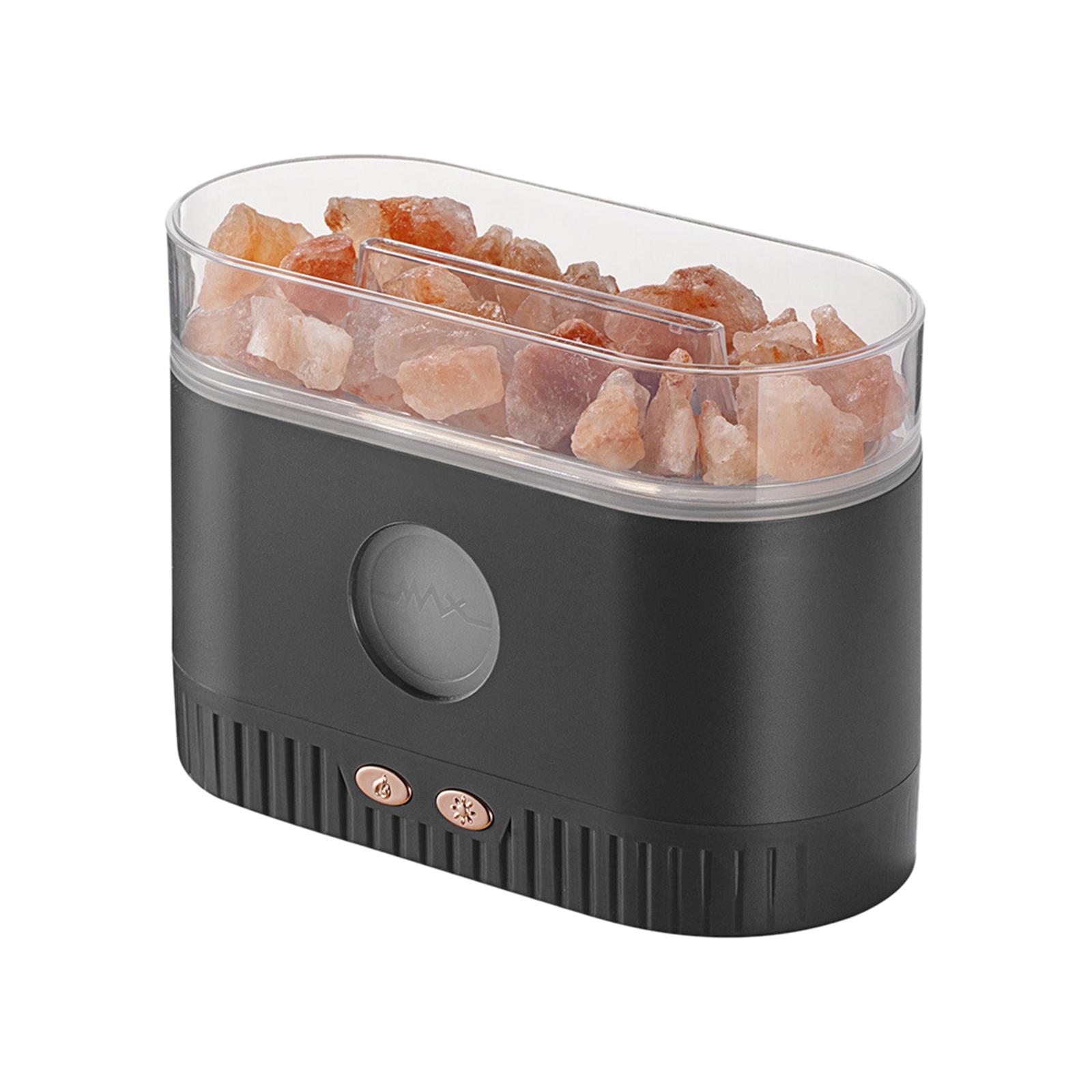Air Humidifier Essential Oil Diffuser Night Light for Yoga Desktop Grey