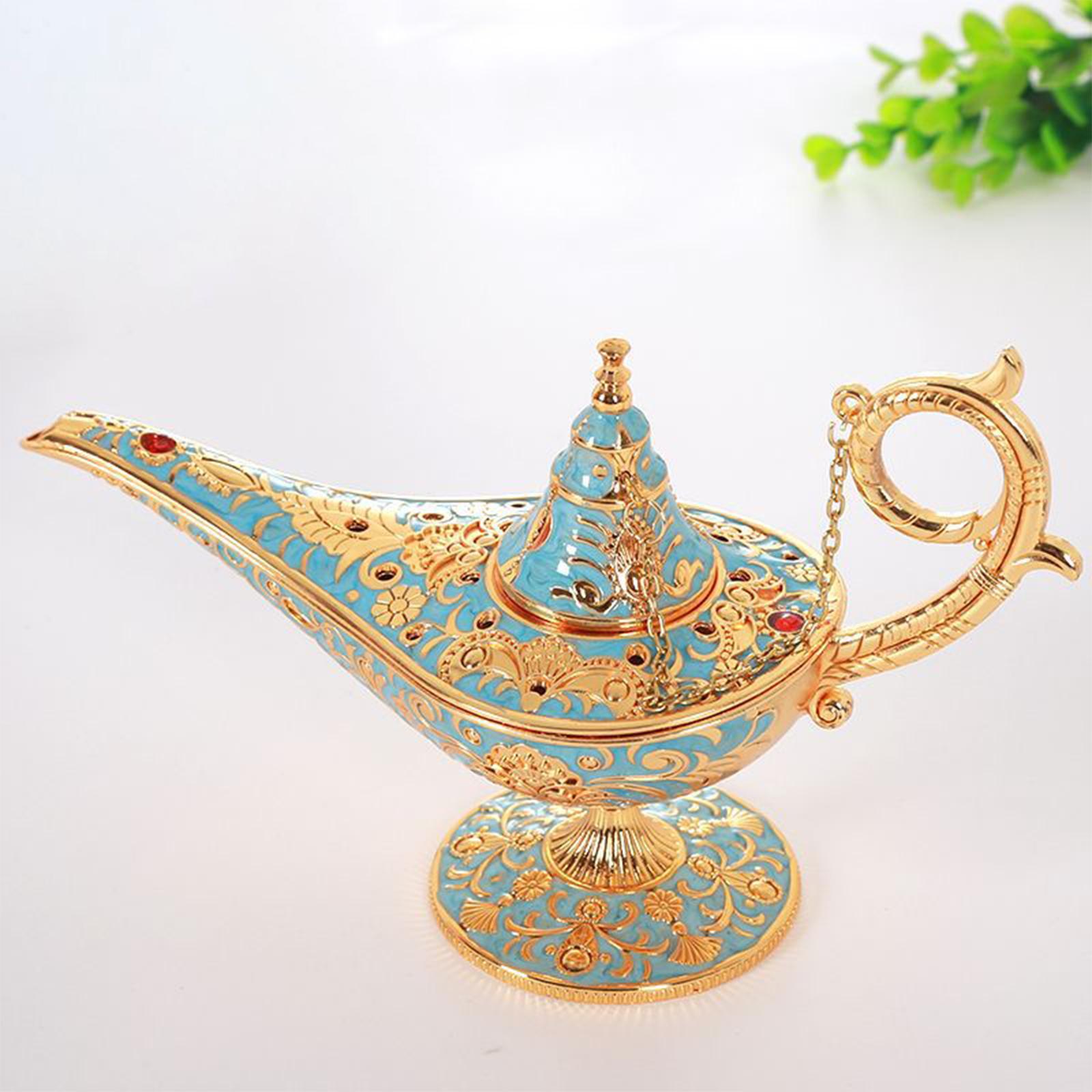 Wishing Light Lamp Decoration Carved for Themed Parties Festival Living Room Sky Blue
