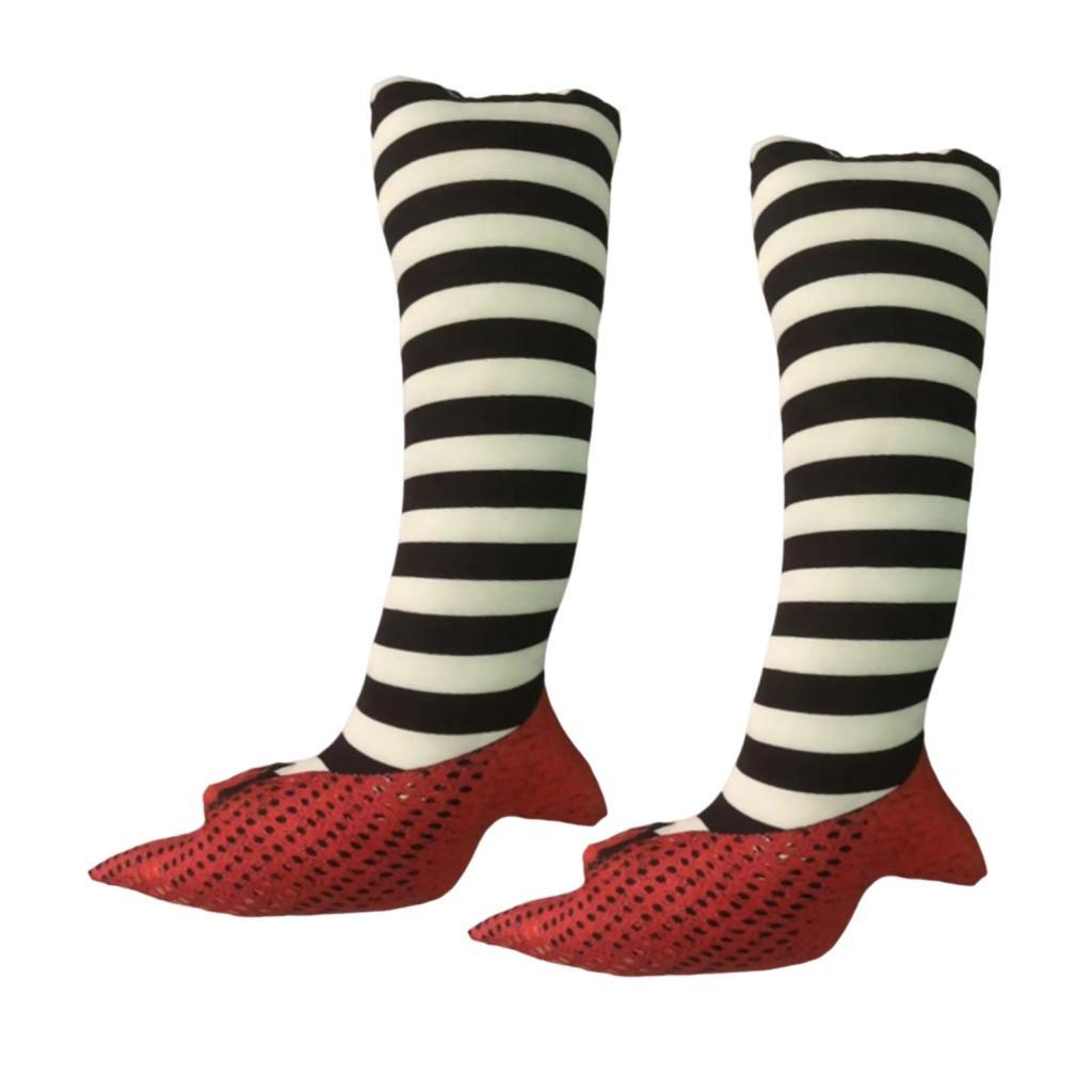 Witch Legs Halloween Decoration