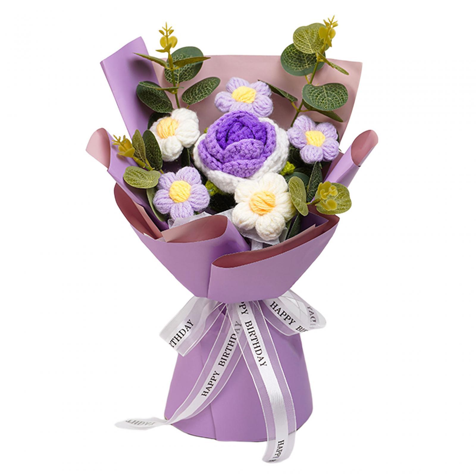 Knitted Flower Bouquet