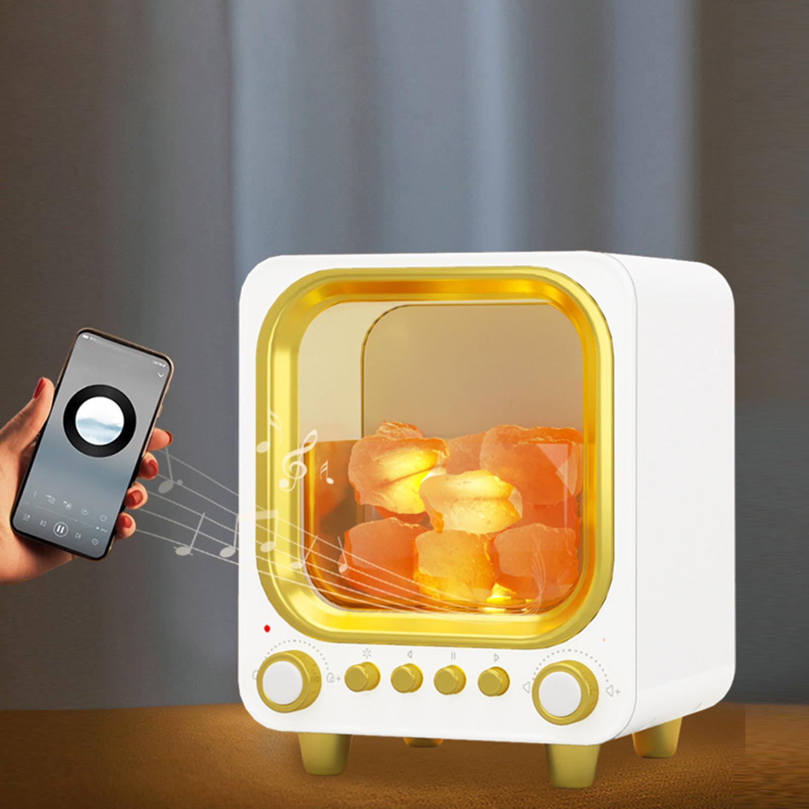 Portable Humidifier Ornament Essential Oil Diffuser for Yoga Bedroom White