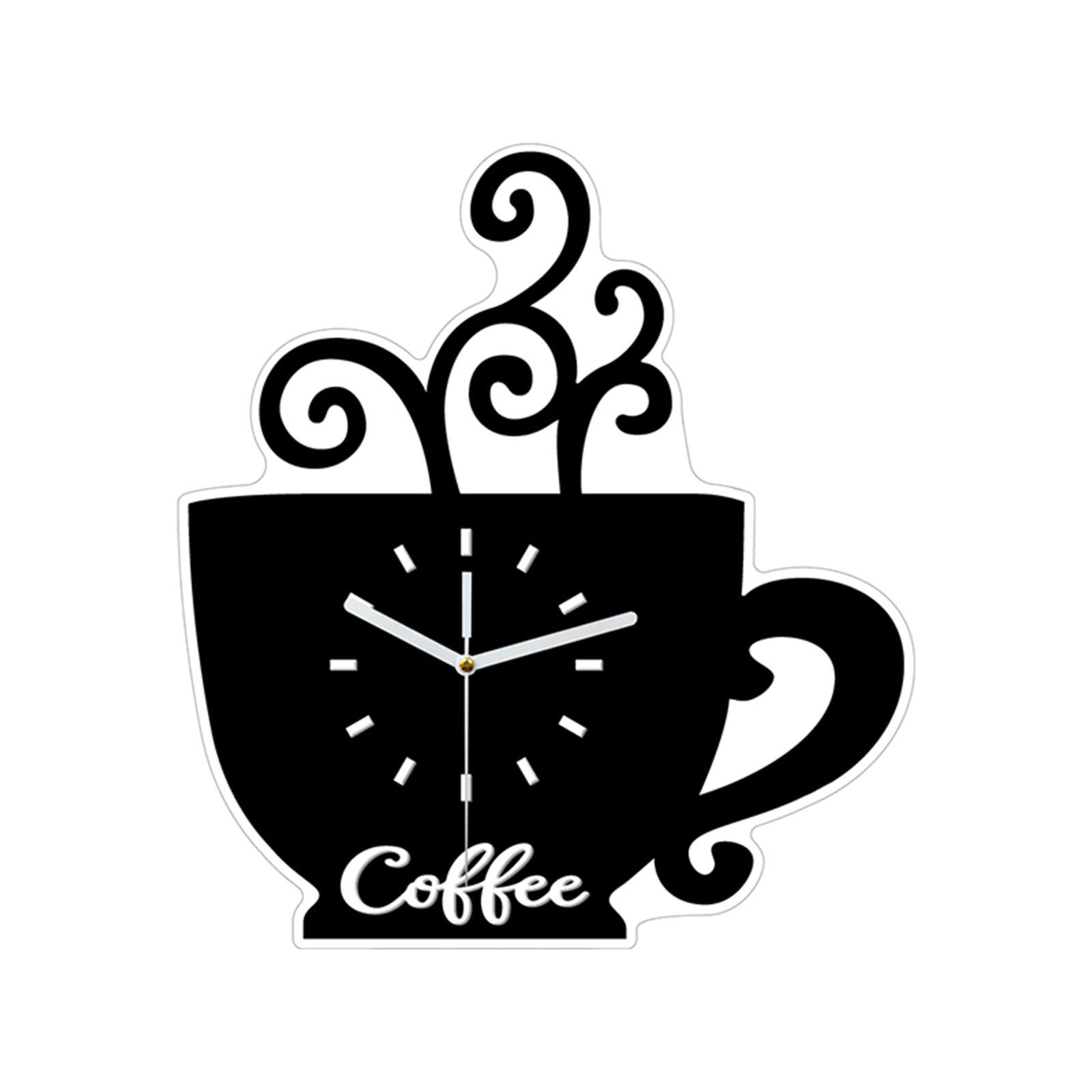 Coffee Cup Wall Clock