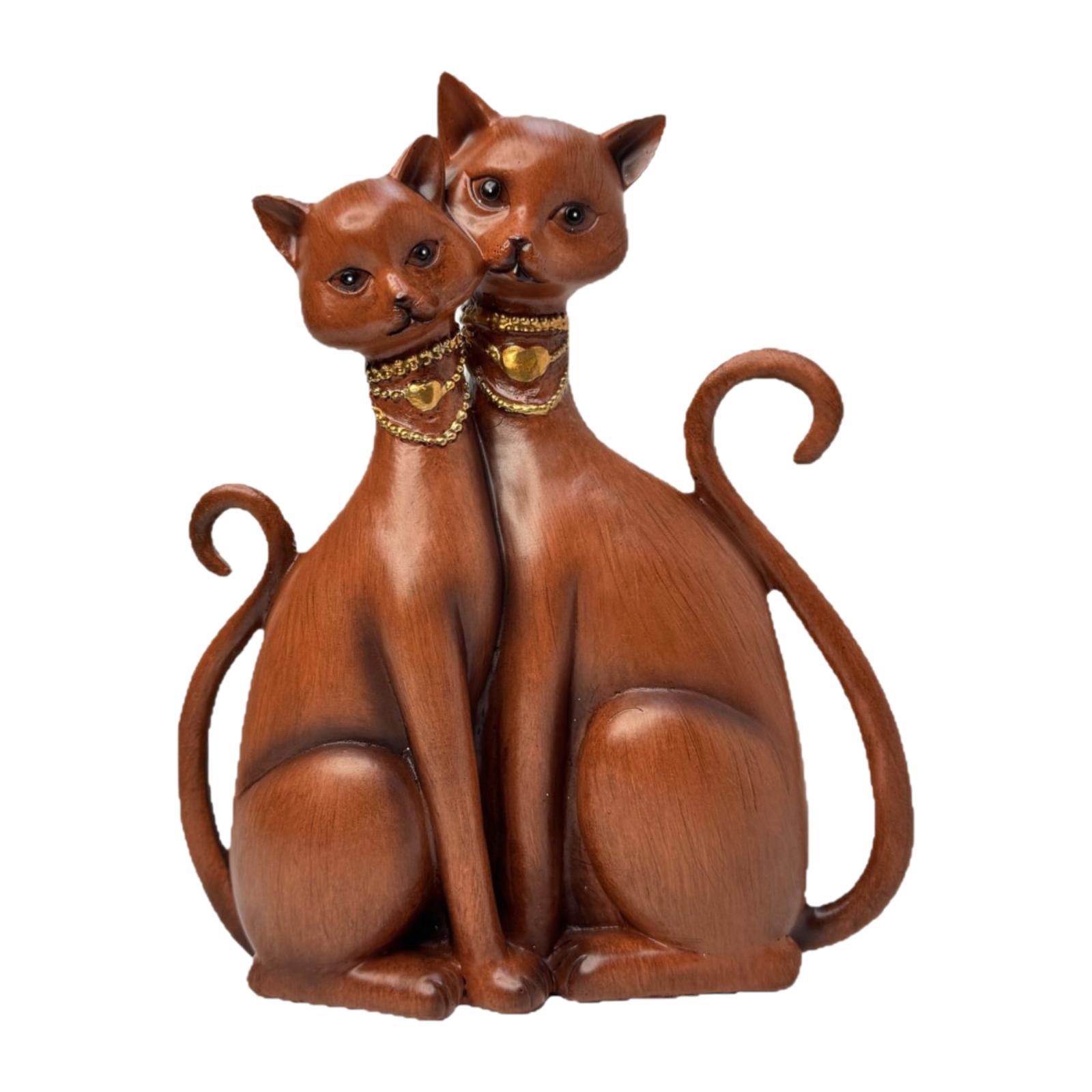 Couple Cat Figurines