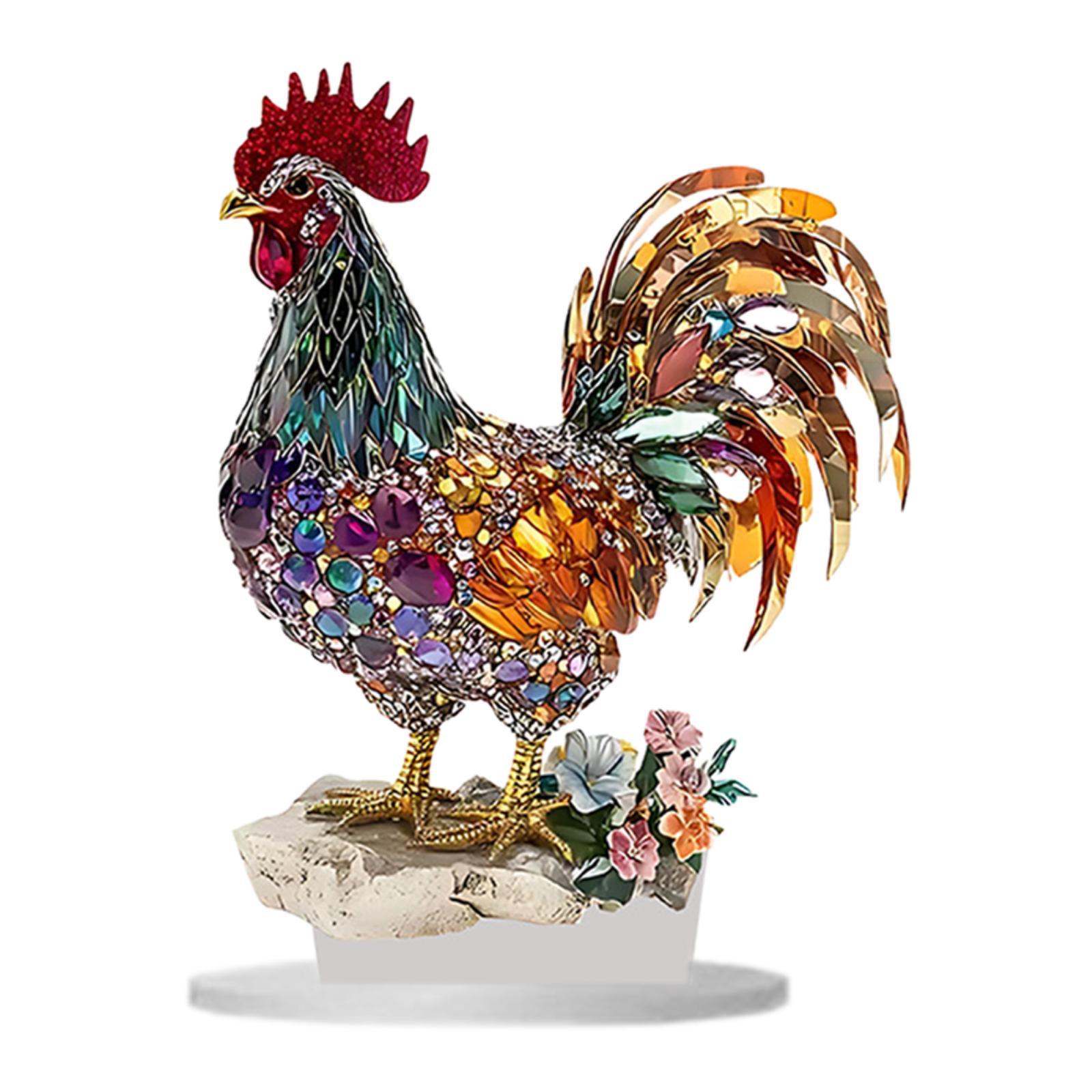 Acrylic Chicken Decor