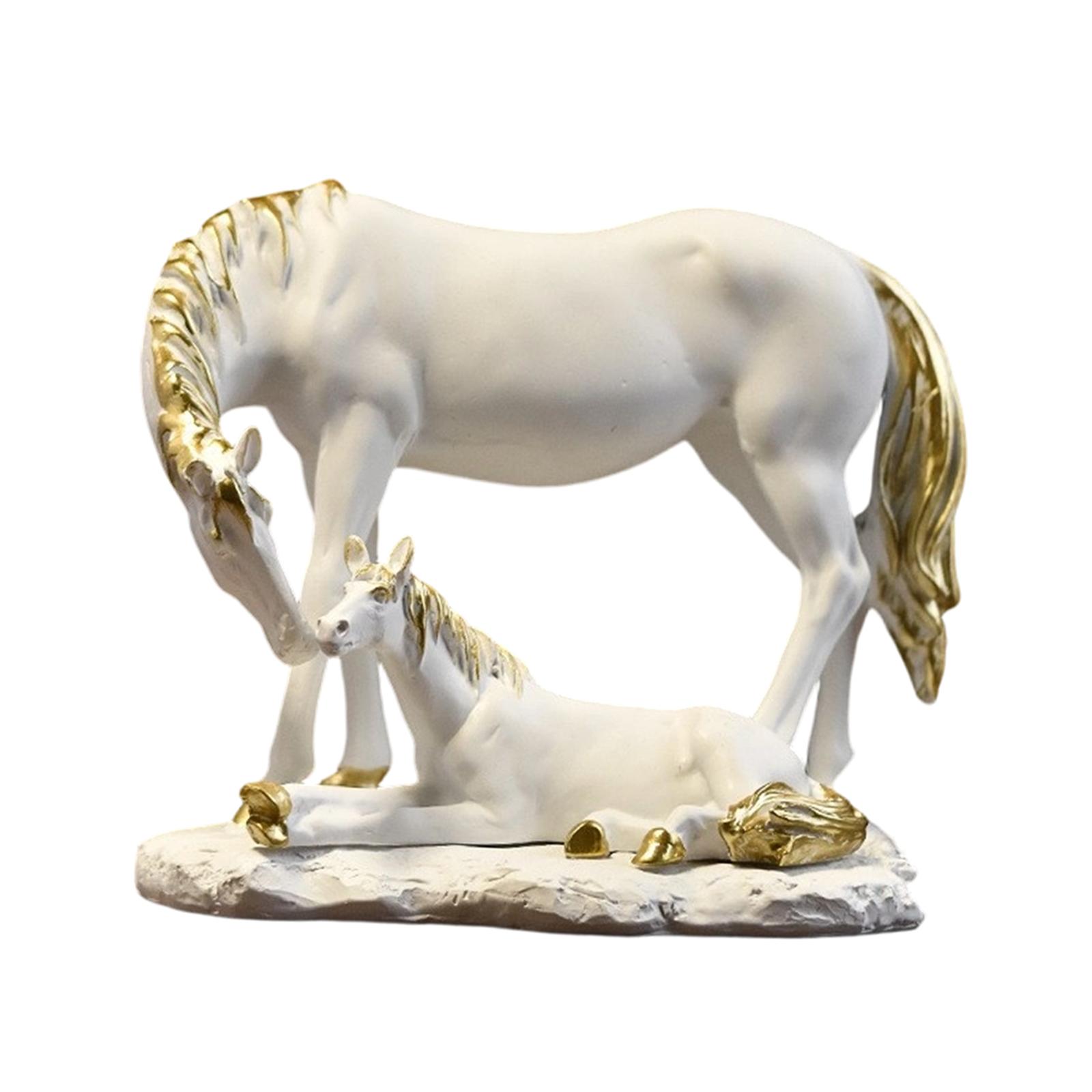 Horse Statue Resin Ornament