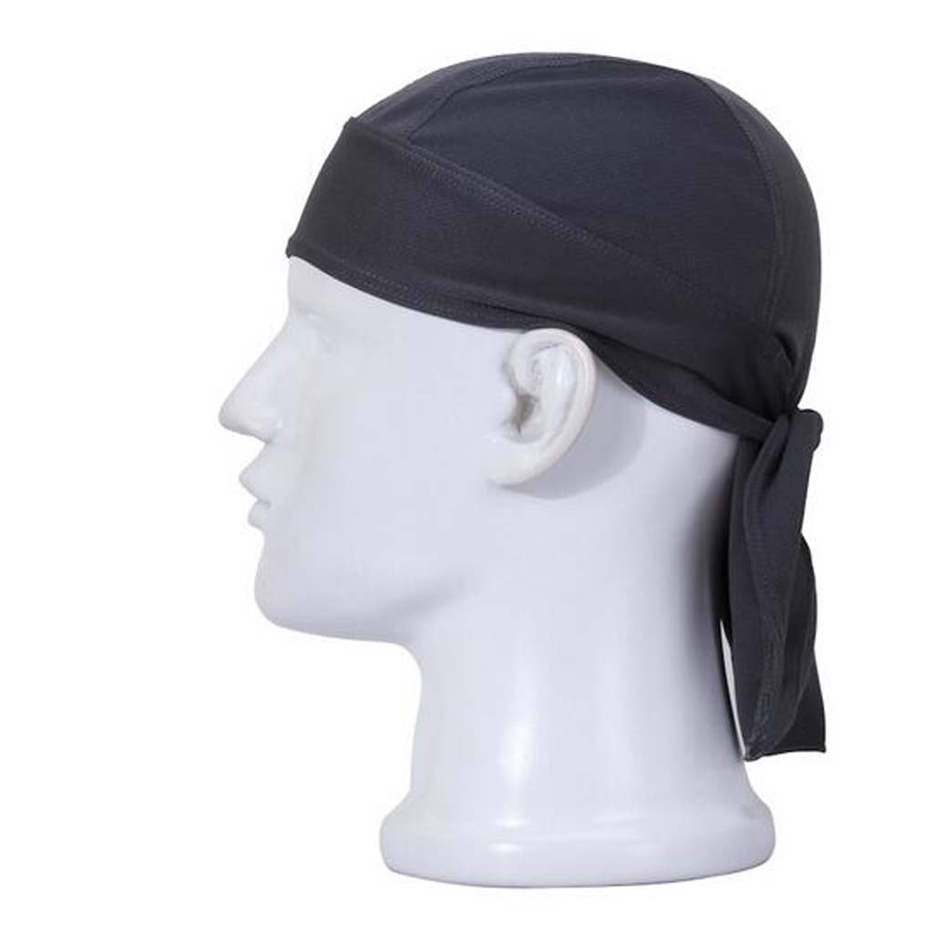 Outdoor Cycling Sports Breathable Cap Hat Pirate Scarf Bandana Beanie Gray