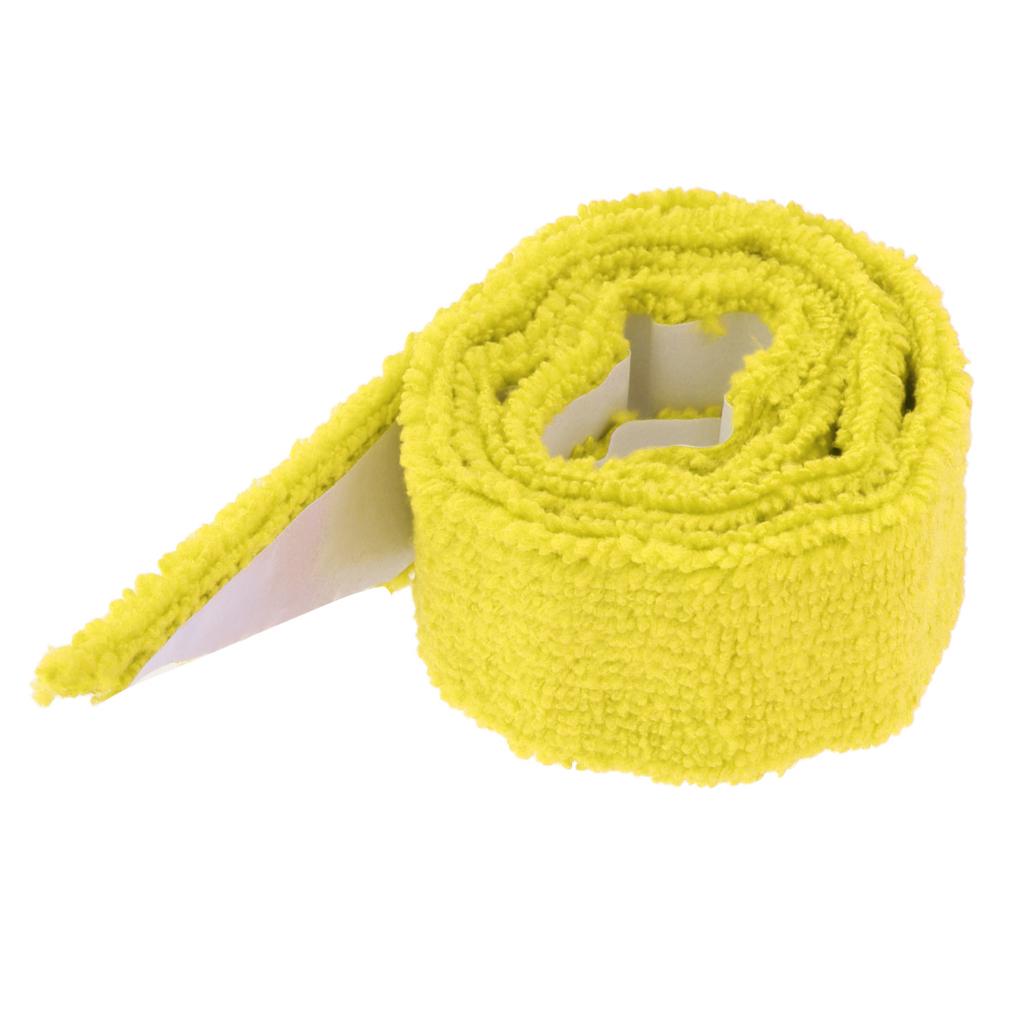 Towel Grip Badminton Tennis Racket Overgrips Yellow