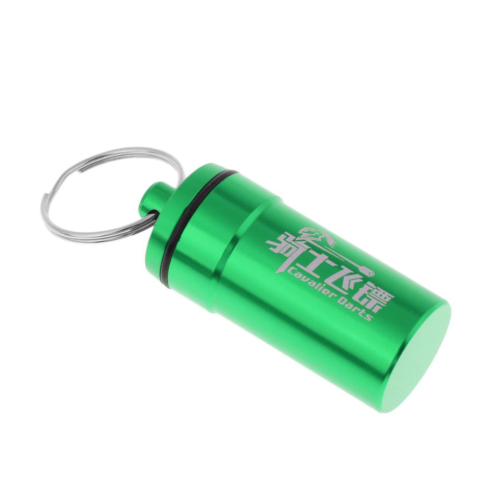 Portable Dart Flight Saver Protector Soft Tip Accessories Storage Box Green