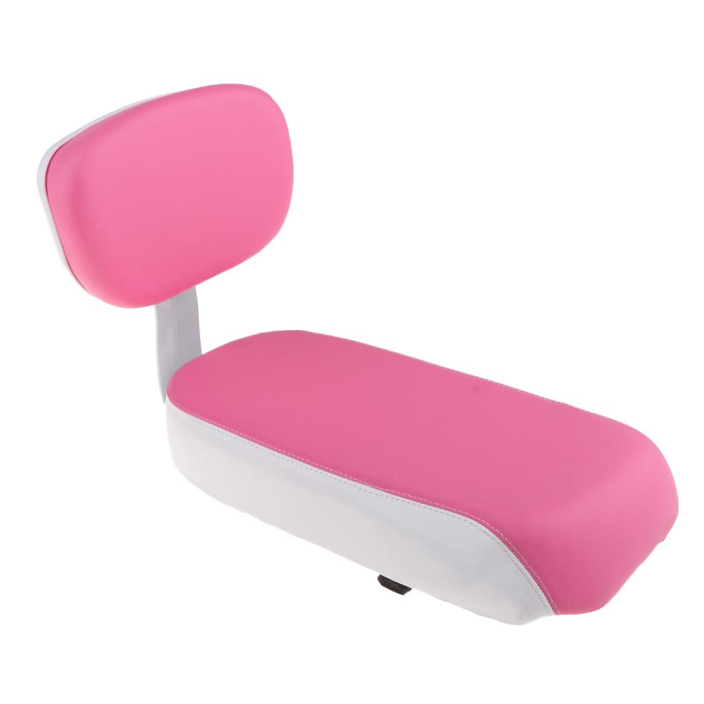 Comfortable Bike Bicycle Cycling Rear Seat Saddle Cushion Pad with Back Rest
