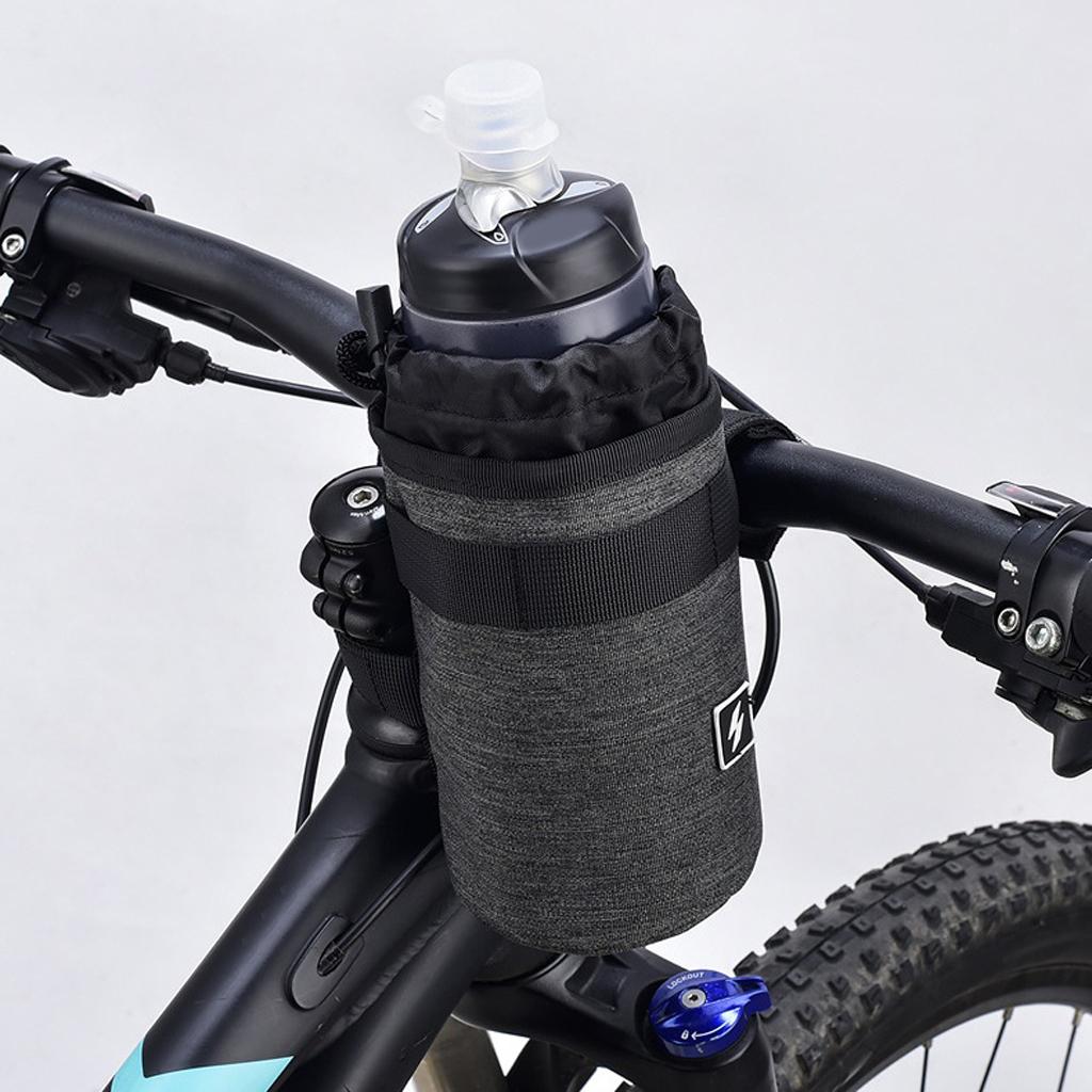 2-Counted Bike Kettle Holder Pouch Front Handlebar Hanging Water Bottle Bag