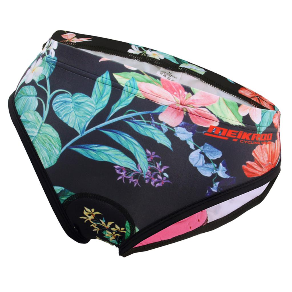 2x3D Gel Padded Female Cycling Underwear Women Bicycle Shorts XXL