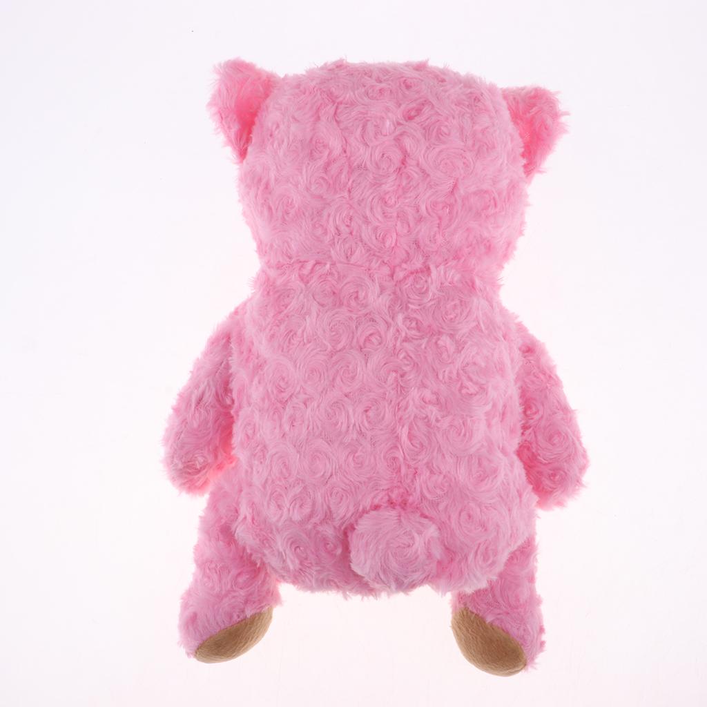 Cute Bear Deisgn Golf Driver Woods Headcover Large Plush Head Cover Pink