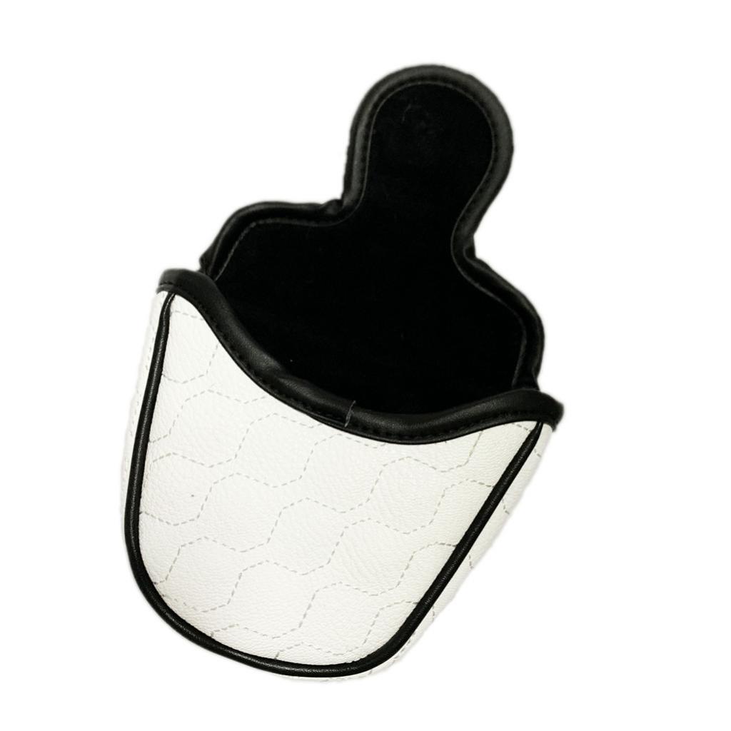 2xSkull PU Golf Club Rescue Head Cover Golf Putters Headcover 