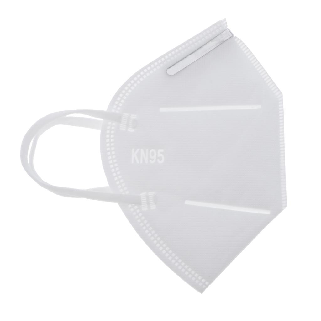 Disposable KN95 Mouth Mask 95% Filtration Mask for Dust Particles Pollution