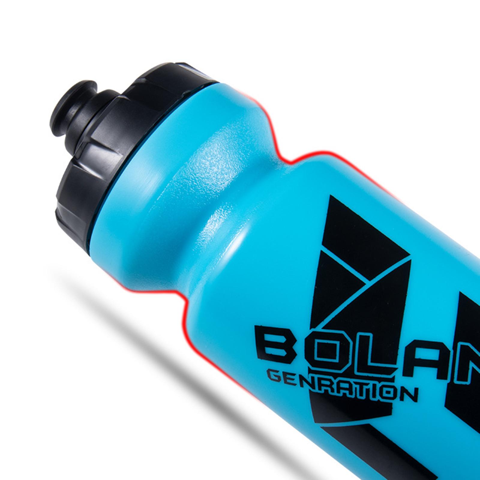 2x Bicycle Water Bottle,22oz Squeeze Cycling Plastic Sports Bottle