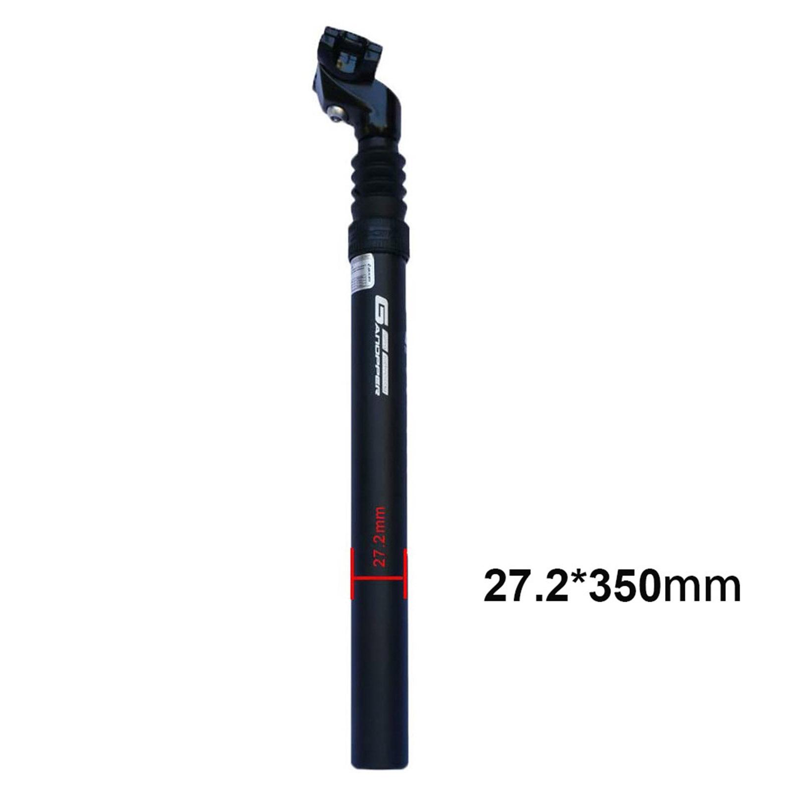 350mm Bike Suspension Seatpost Bicycle Seat Post Saddle Pole 27.2x350mm