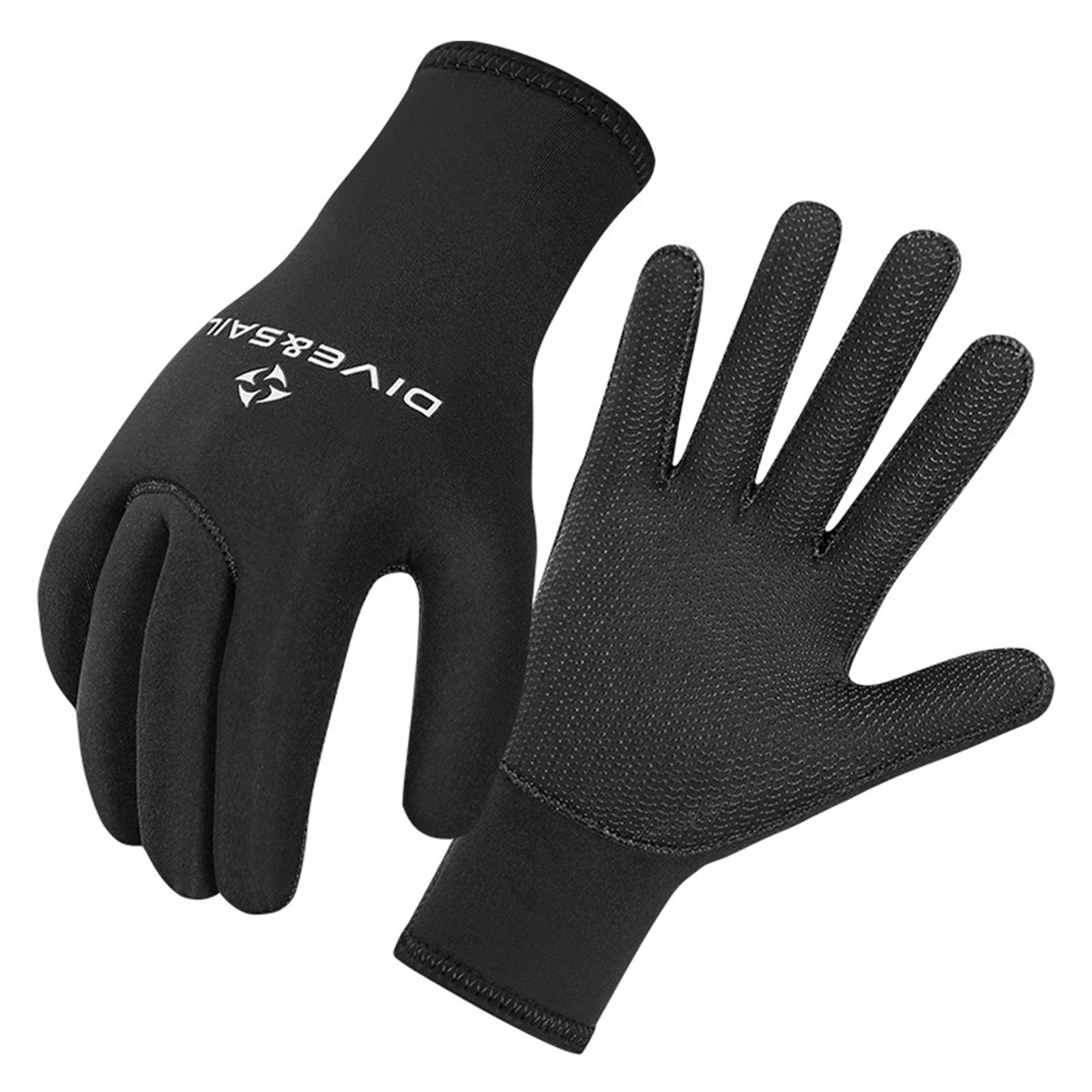 Neoprene Diving Gloves Flexible Thermal Wetsuit Glove for Spearfishing M