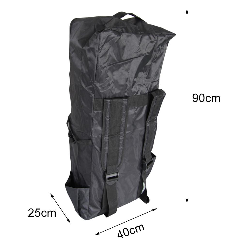 Inflatable Paddleboard Backpack Waterproof Stand up Paddle Board Bag Black