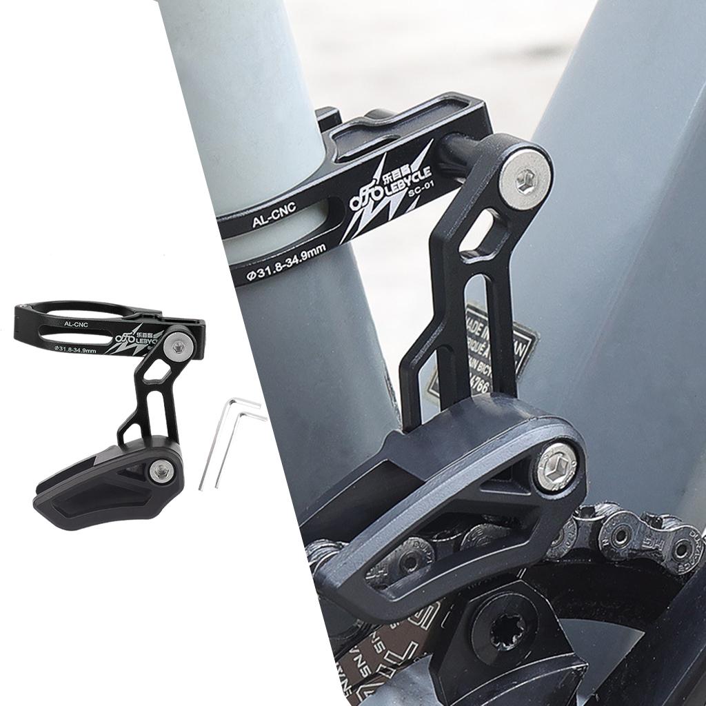 Aluminum Alloy Chain Guide MTB Bike Single Speed Road Part Universal black