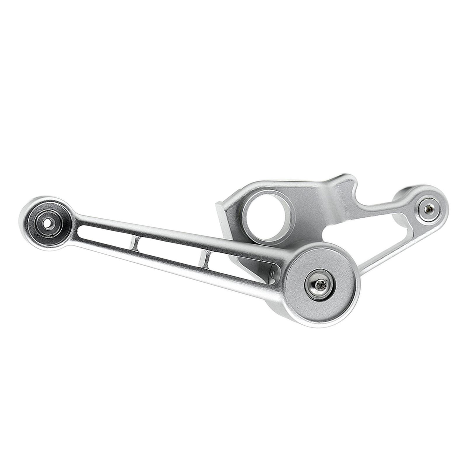 Bicycle Chain Tensioner Lightweight Aluminium Alloy for Brompton Adapter Silver